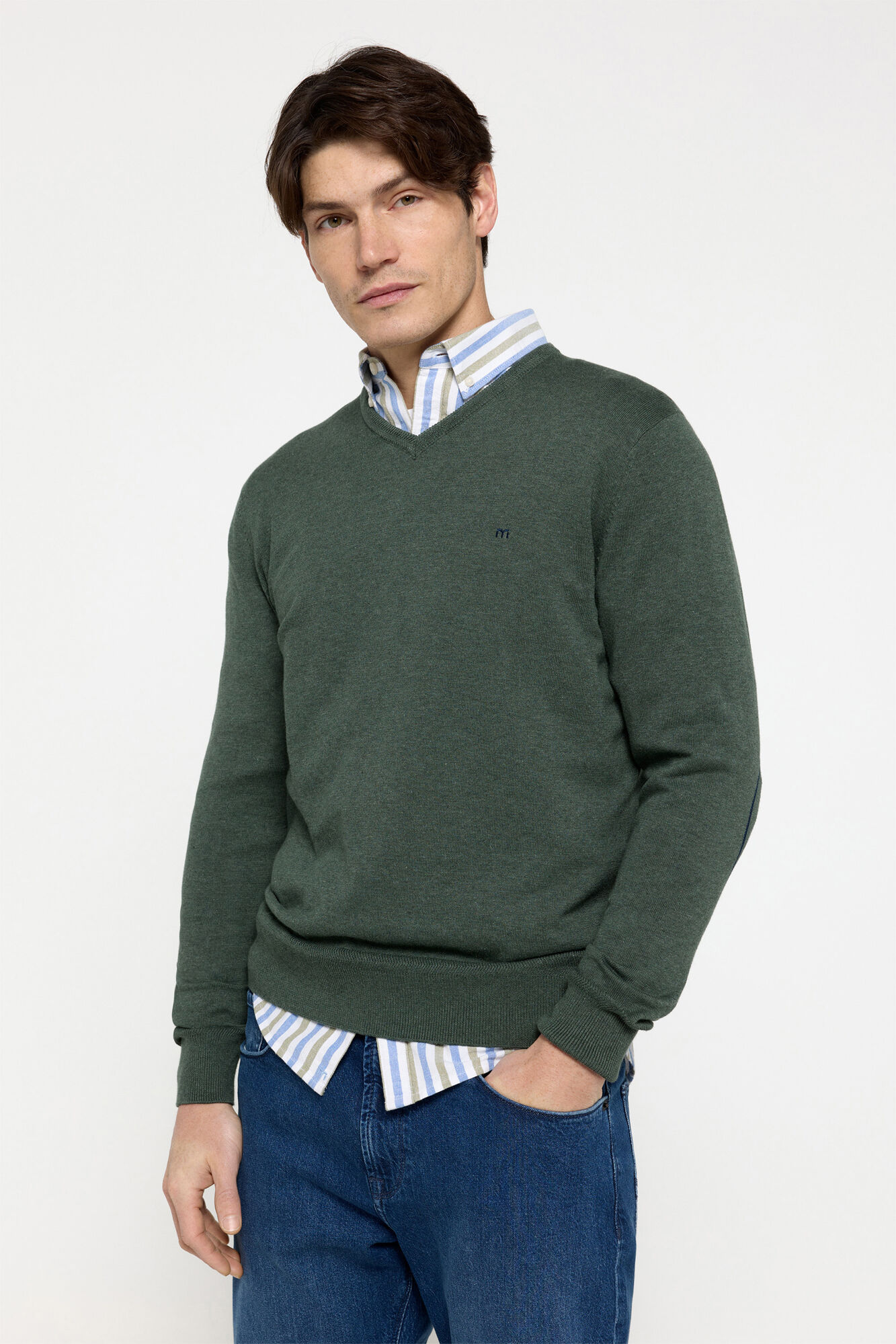 Milano Jersey Patch Cuello Pico