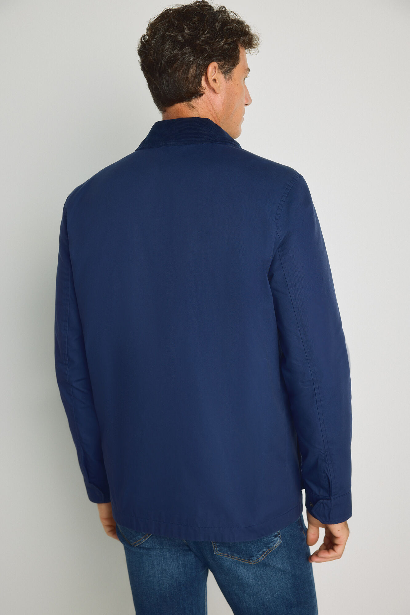 Milano Chamarra de algod&oacute;n Navy