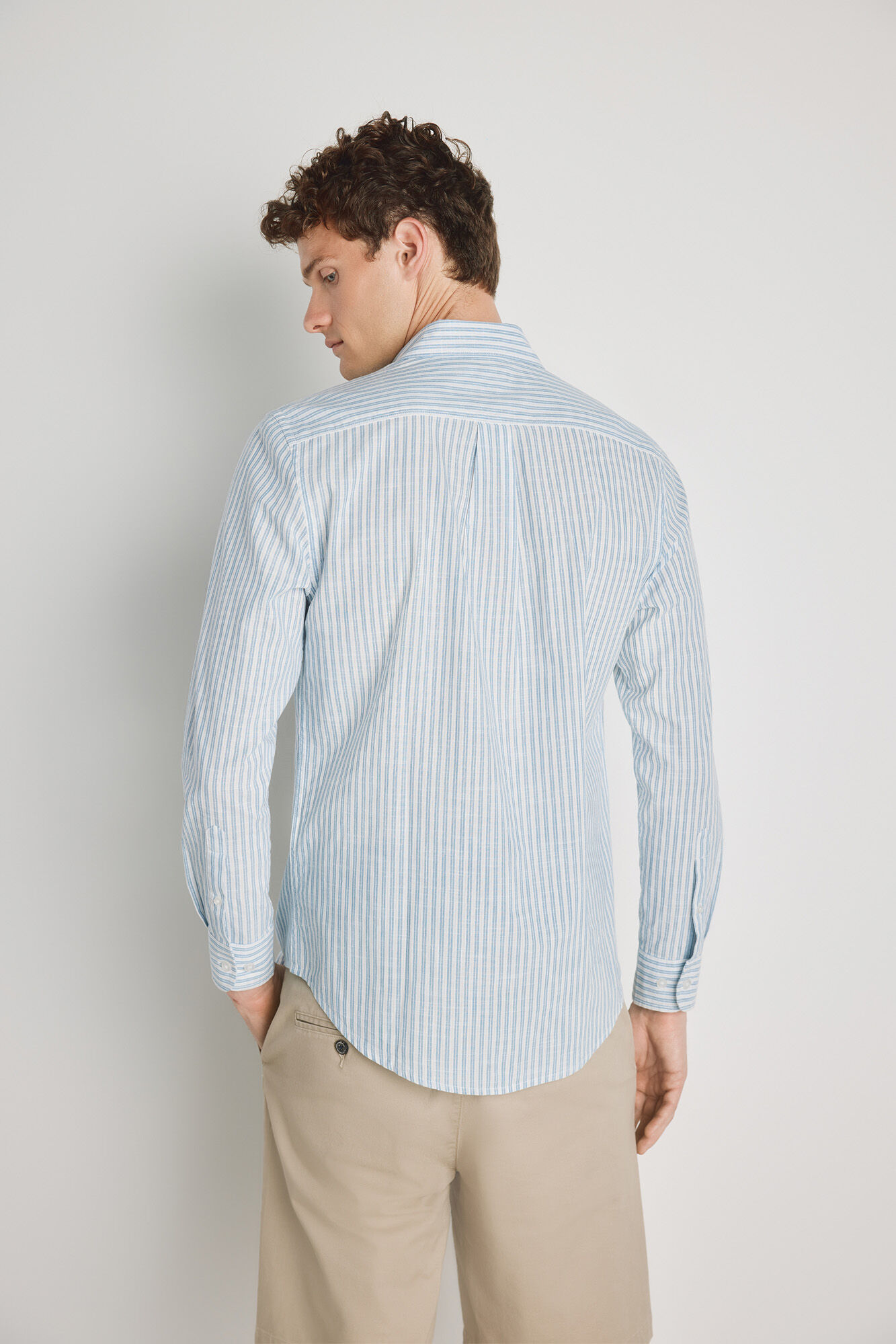Milano Camisa de rayas manga larga