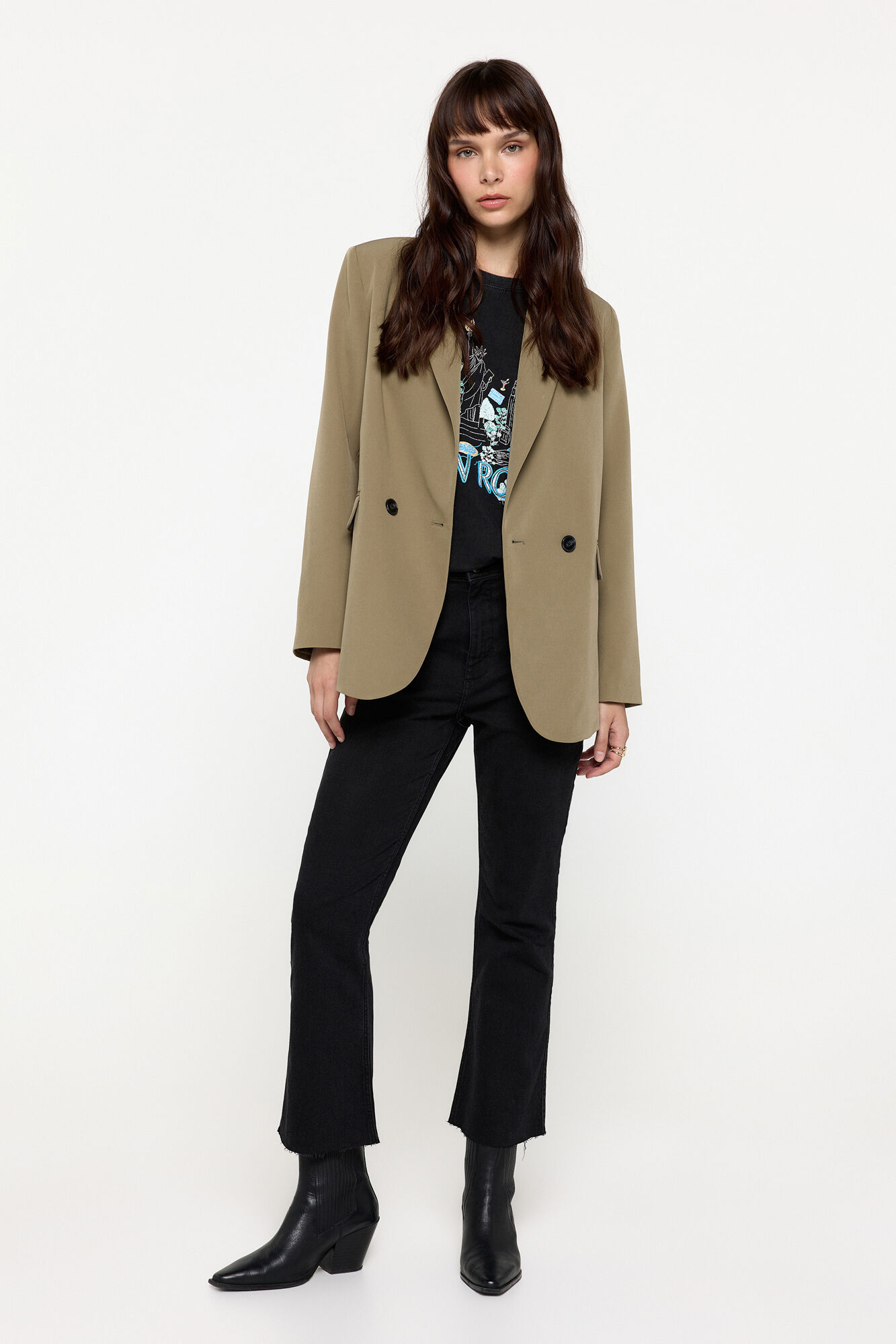 Milano Pantal&oacute;n Denim Mini Flare