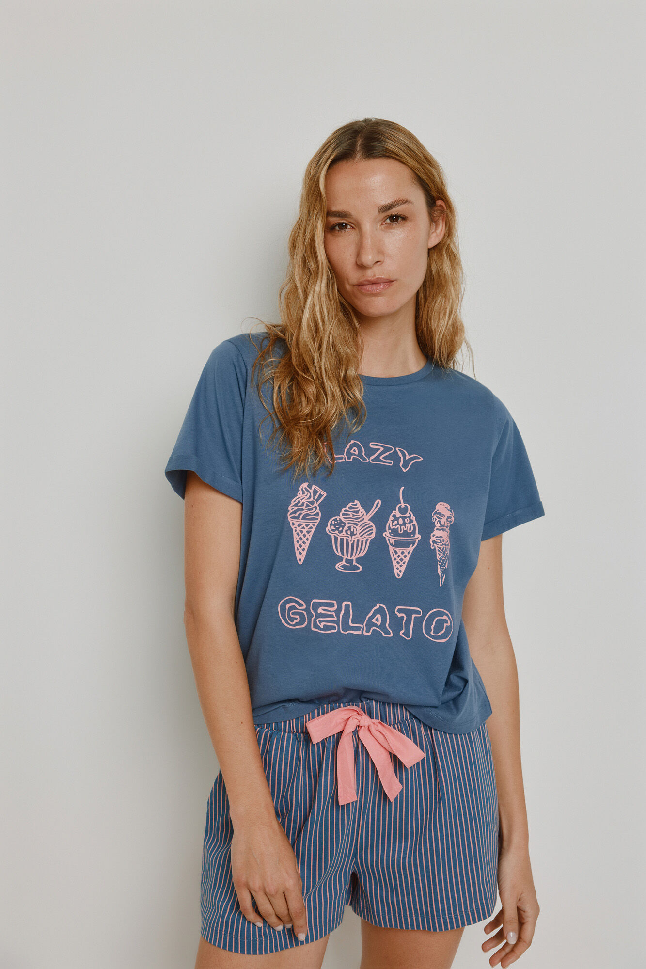 Milano Pijama estampada