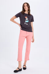 Milano Pantal&oacute;n capri ajustado Rosa