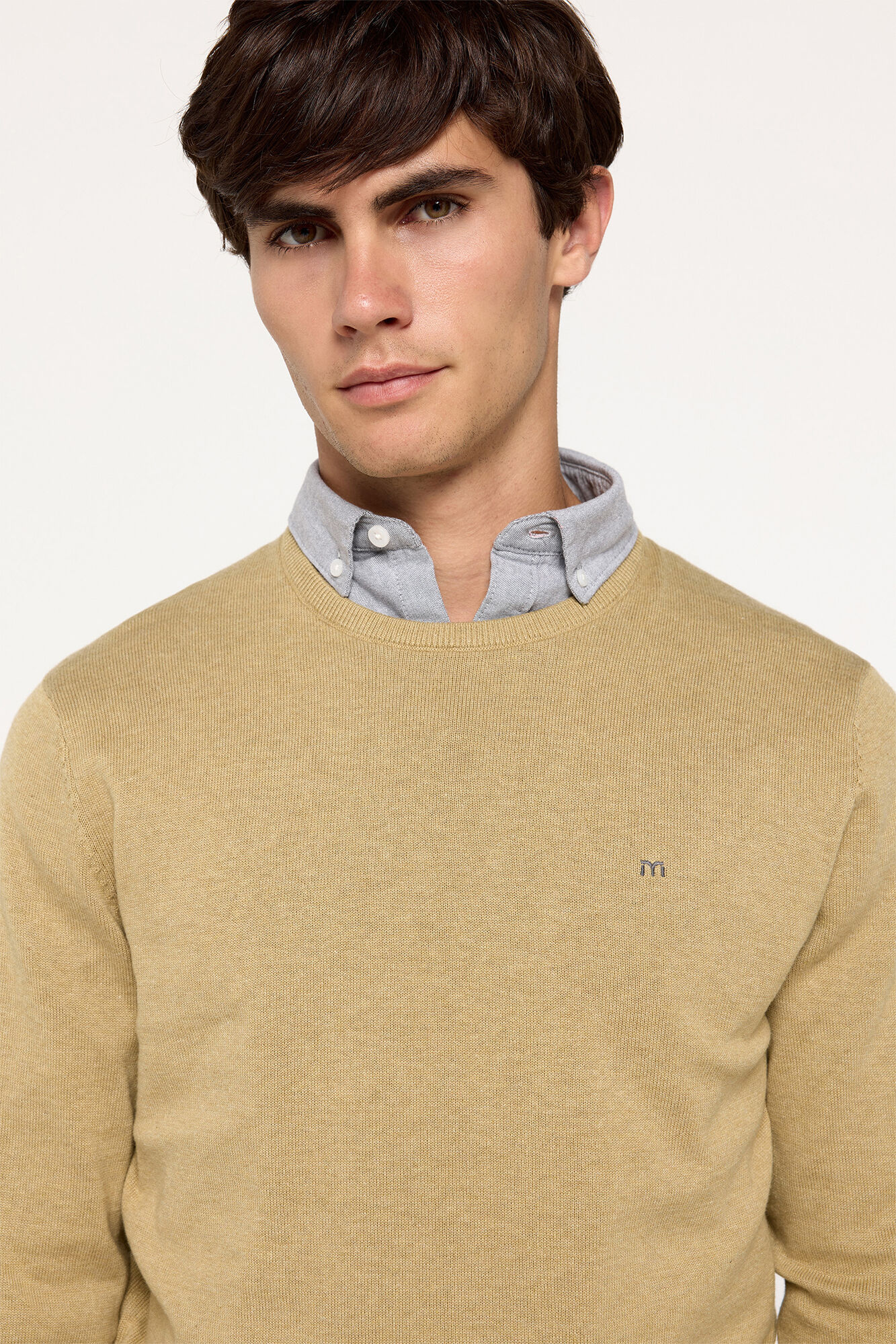 Milano Jersey B&aacute;sico Cuello caja