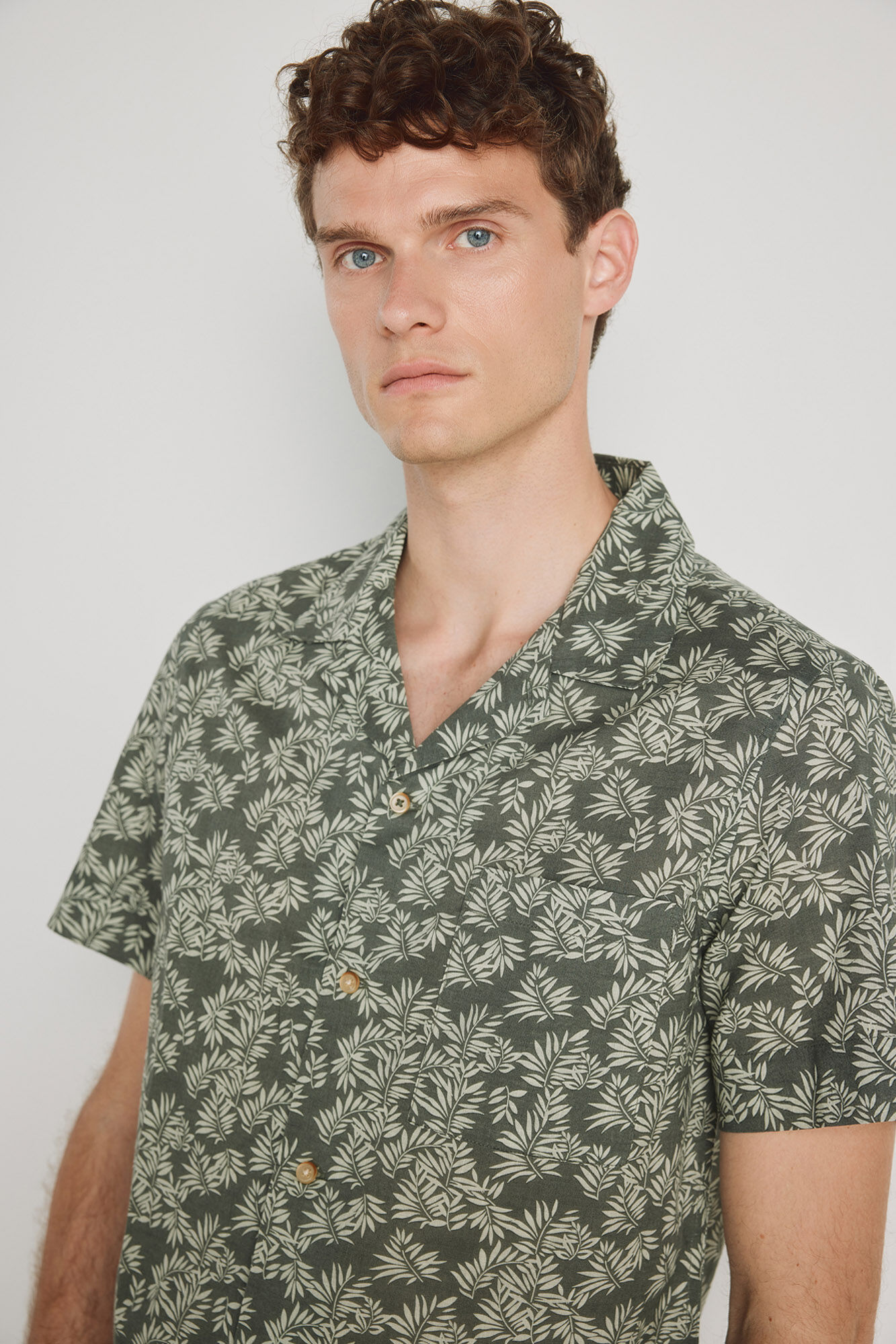 Milano Camisa estampada de manga corta