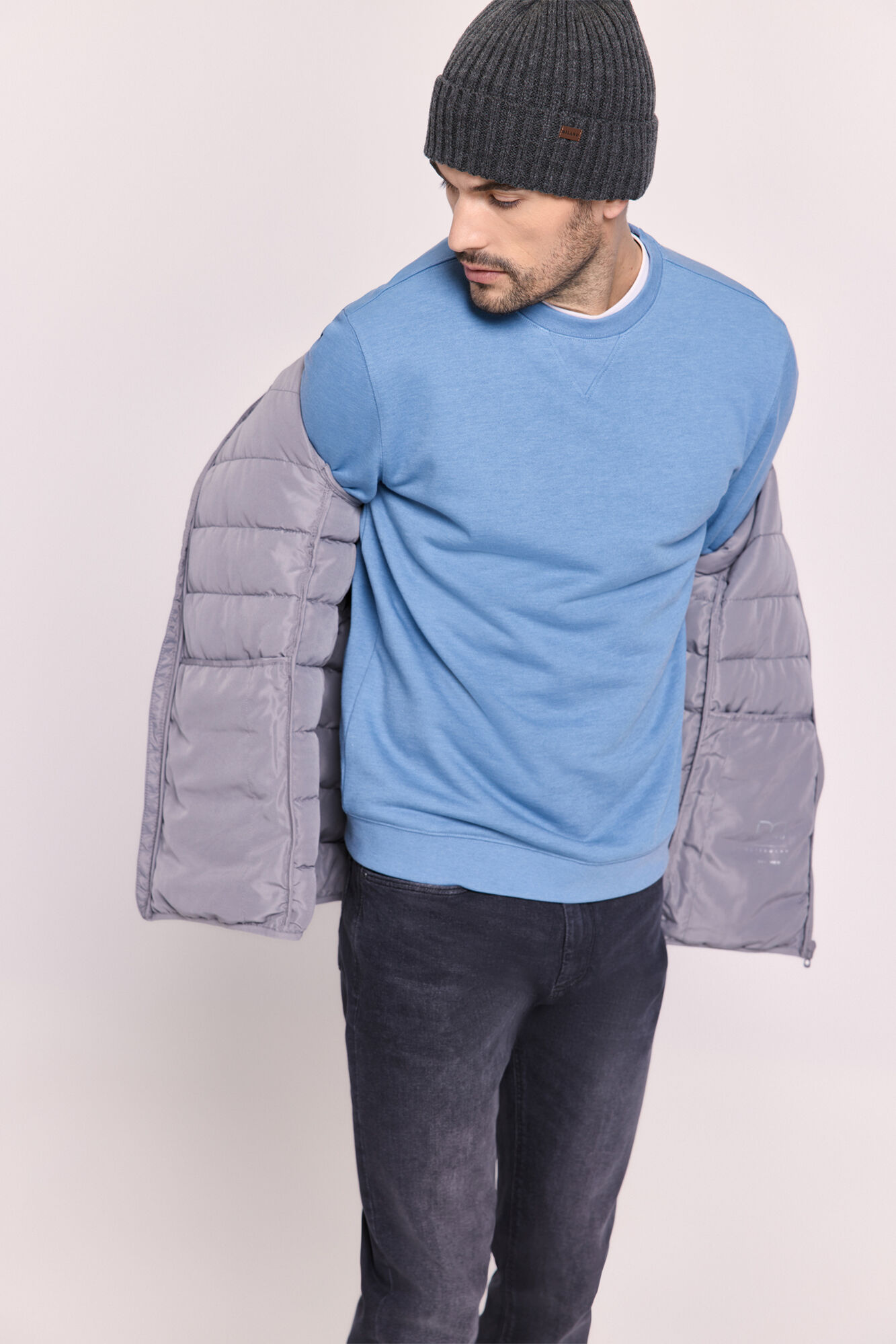 Milano Sudadera cuello redondo con logo