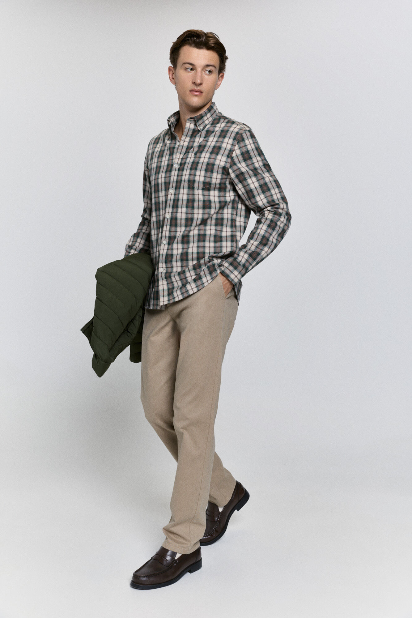 Pedro del Hierro Camisa a camisa de corte relajado