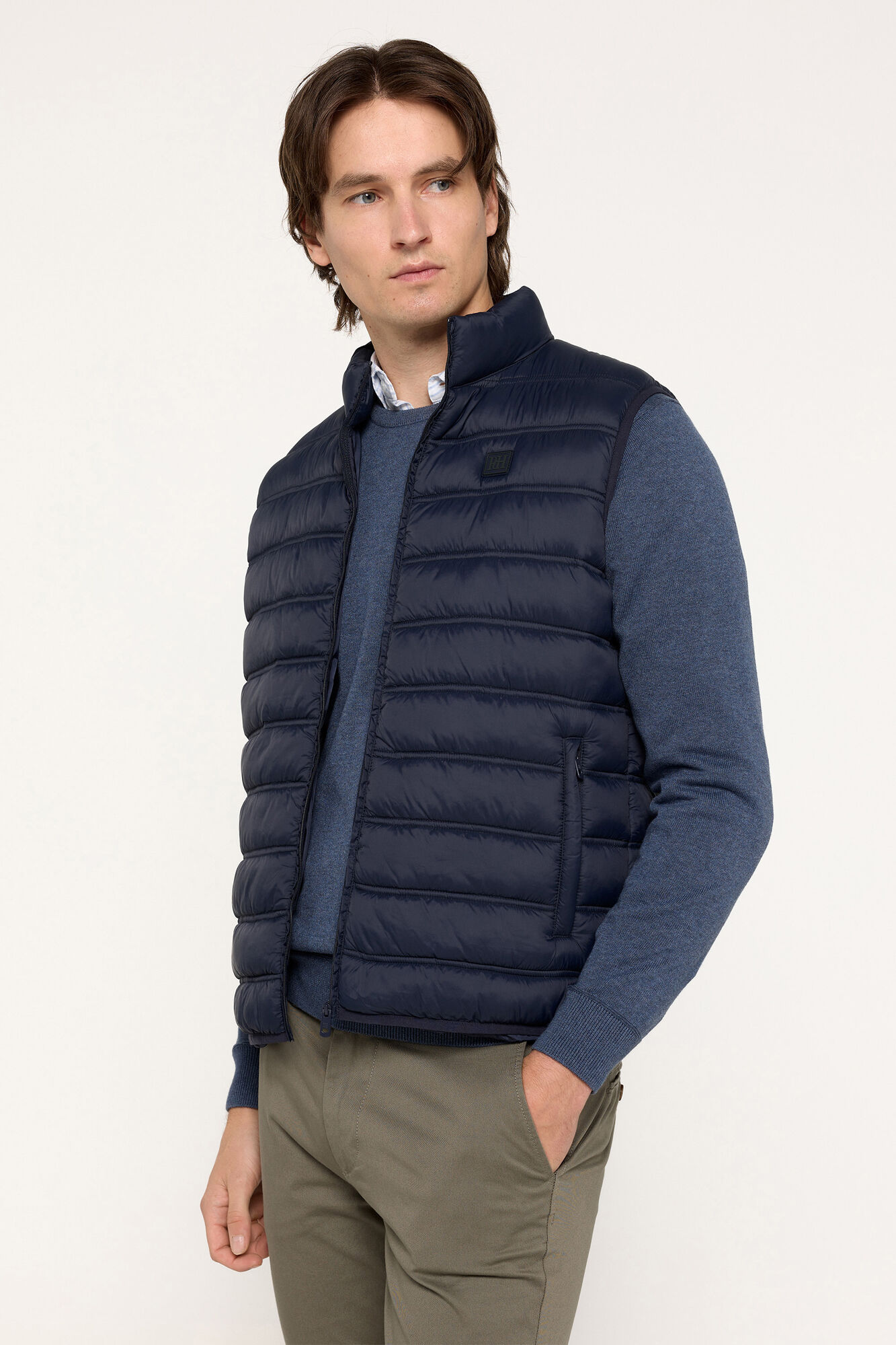 Pedro del Hierro Chaleco PdH Acolchado Azul Oscuro