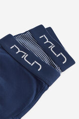 Milano Pack boxer liso y estampado Navy