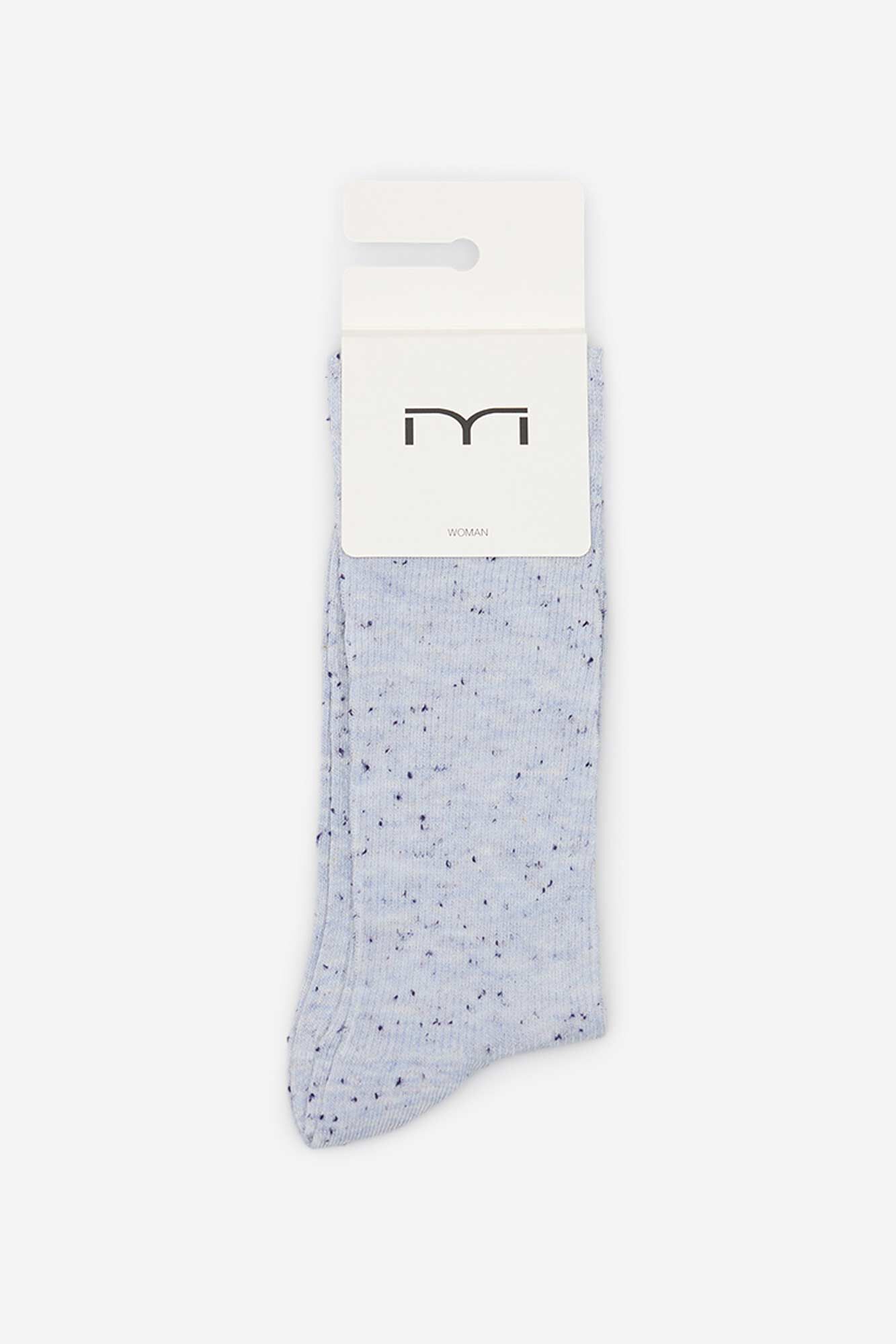 Milano Calcetines jaspeados azules