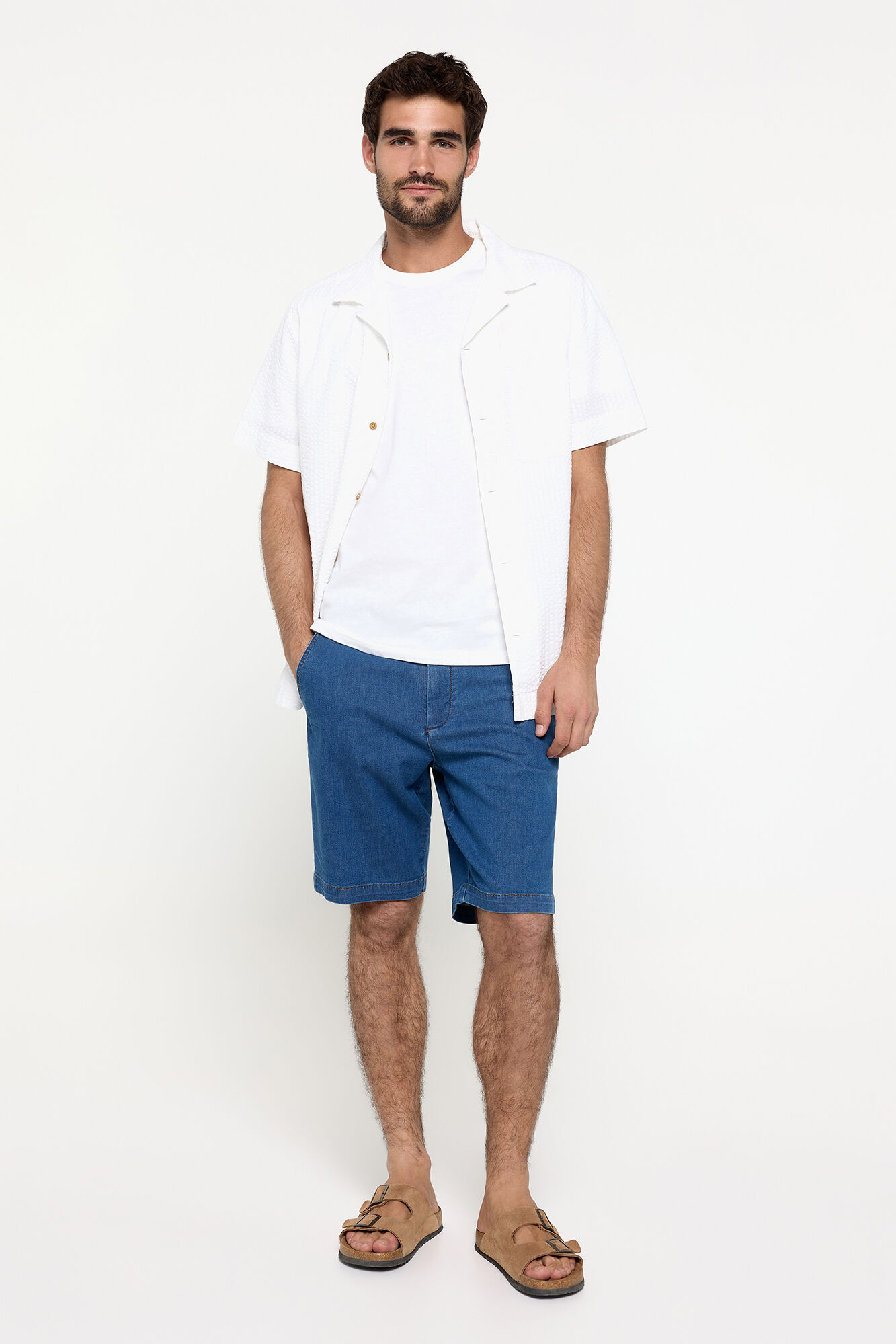 Milano Bermudas denim algod&oacute;n