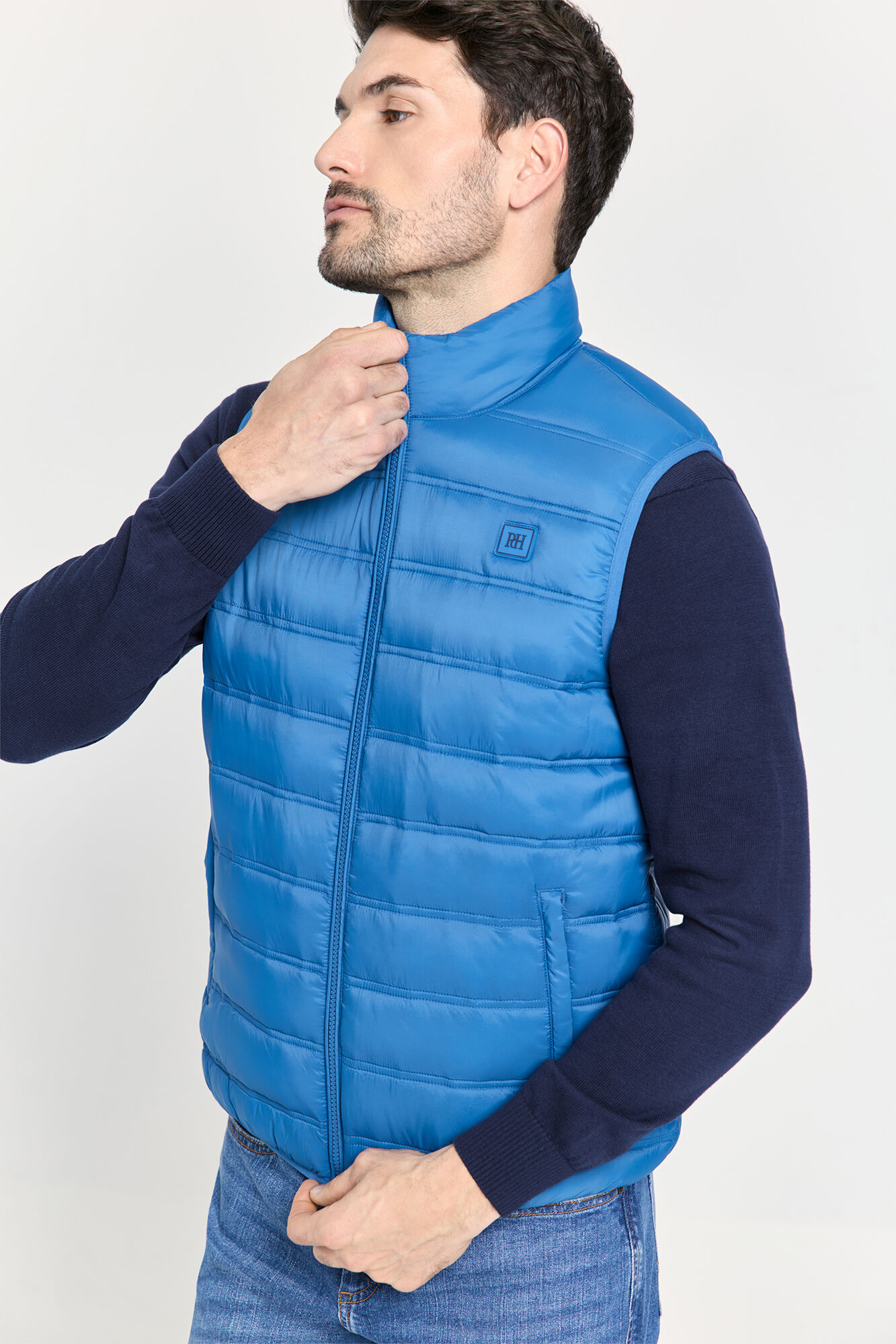 Pedro del Hierro Chaleco acolchado ultraligero Azul