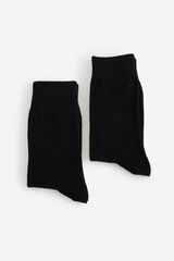 Milano Calcetines B&aacute;sicos Negro