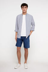 Milano Bermuda Denim Slim Azul