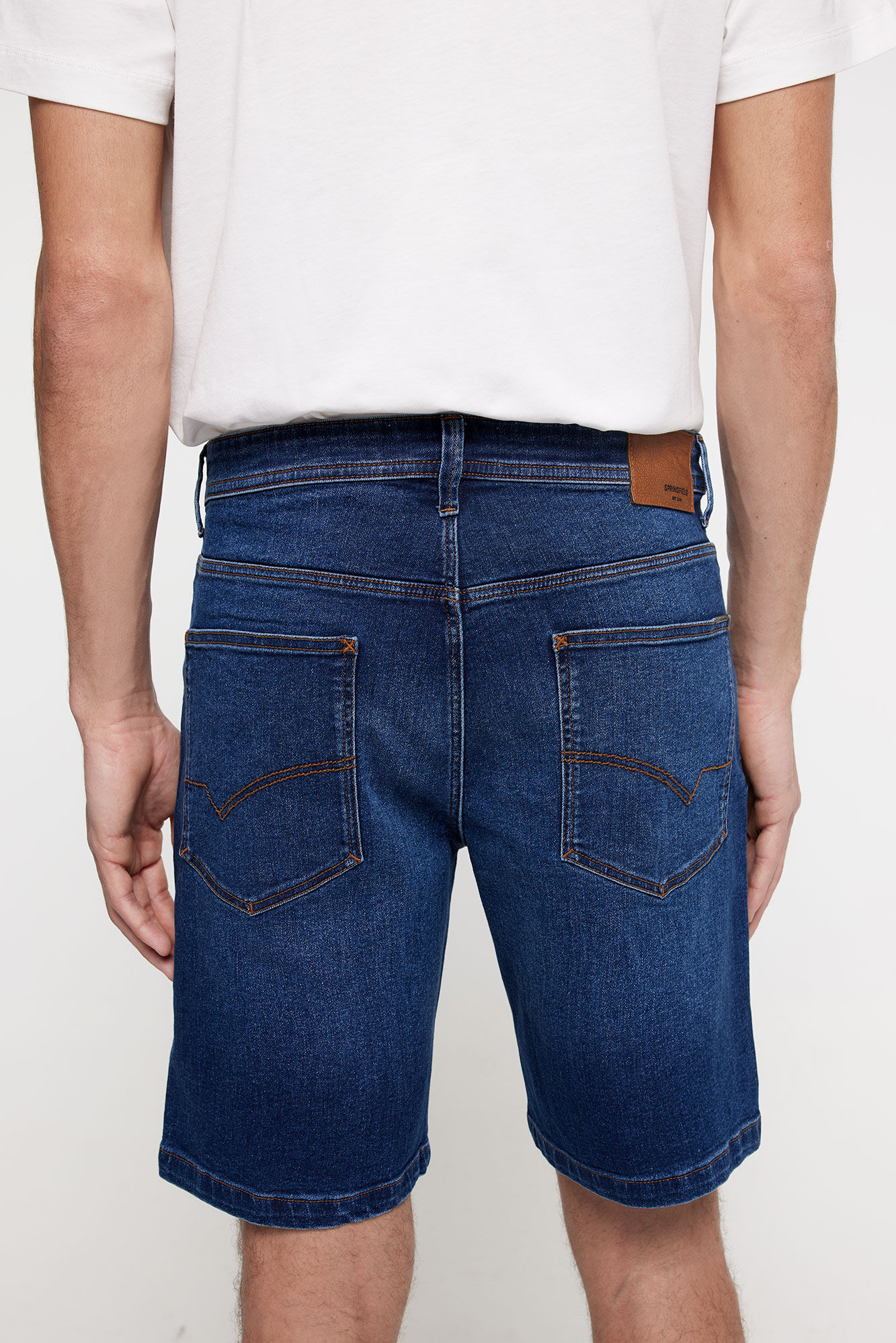 Milano Bermuda Denim Slim Azul