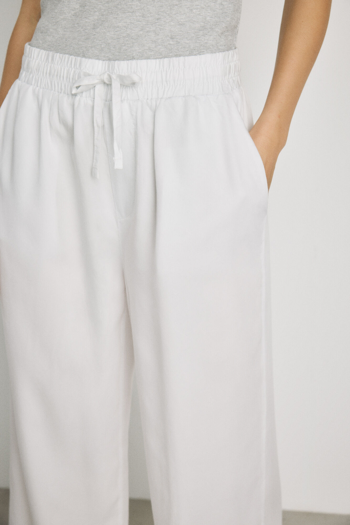 Milano Pantal&oacute;n de mezclilla ligero Blanco