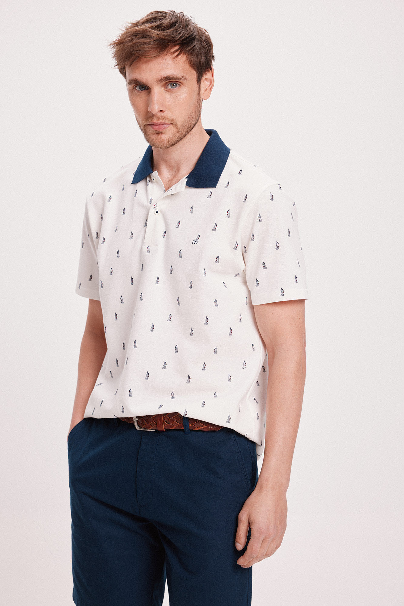 Milano Polo Estampado