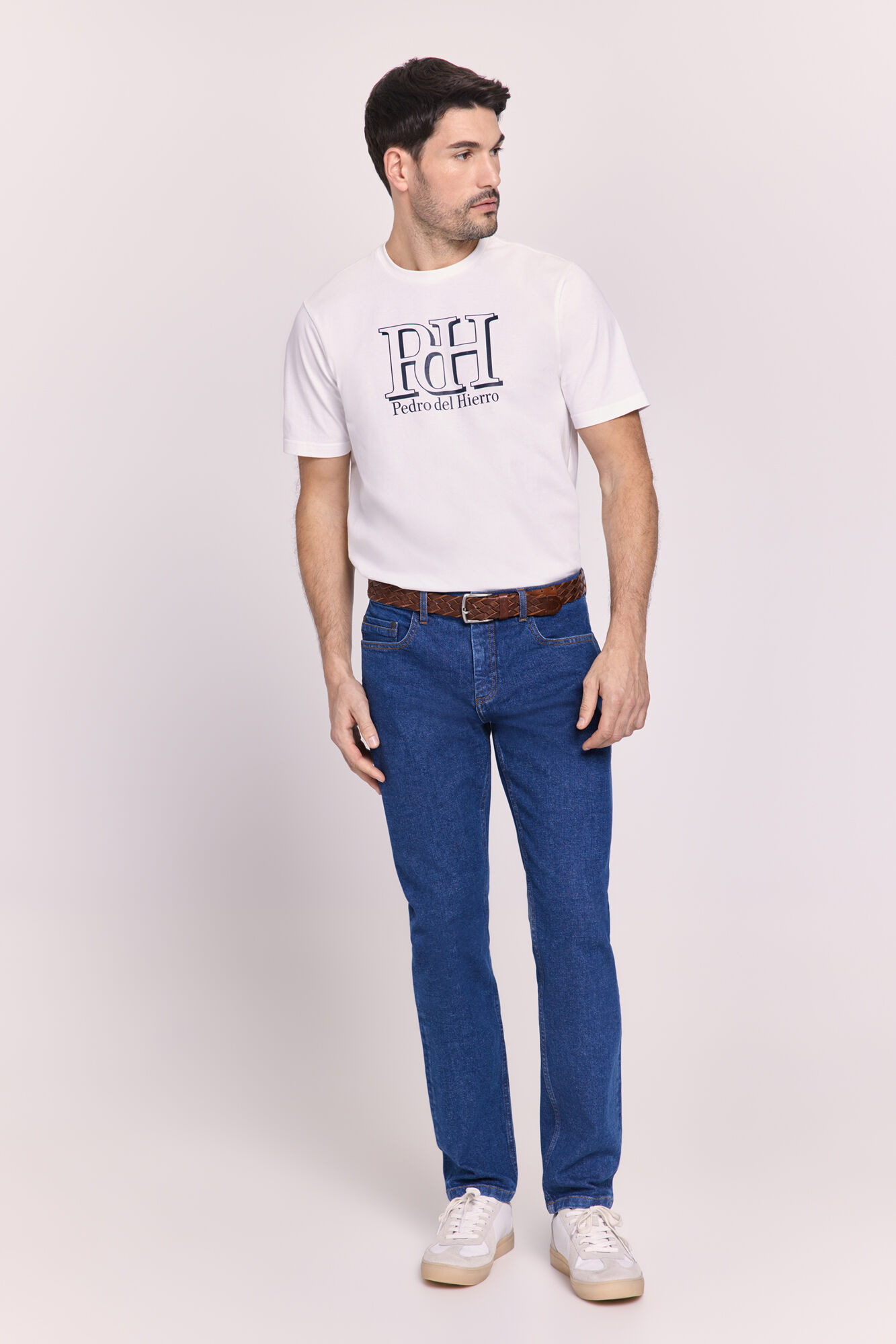 Pedro del Hierro Pantal&oacute;n regular fit de mezclilla
