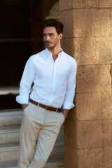 Milano Pantal&oacute;n chino slim fit Beige
