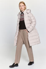 Milano Pantal&oacute;n de franela Beige/Camel