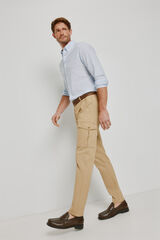 Milano Pantal&oacute;n cargo Beige