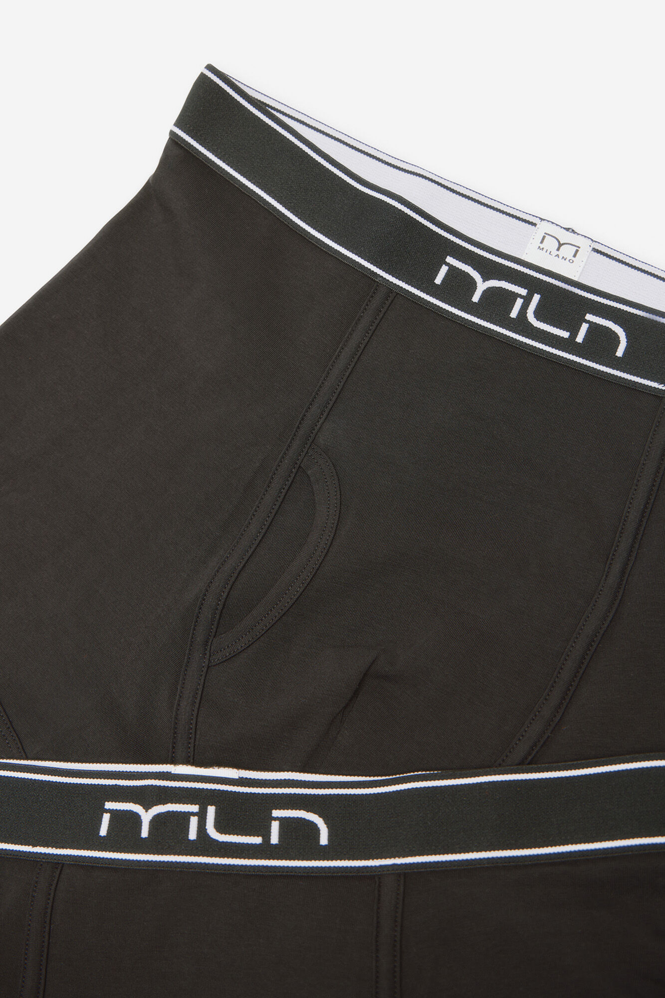 Milano Boxer b&aacute;sico negro