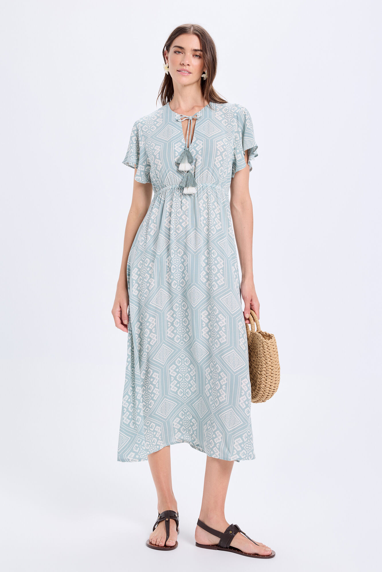 Milano Vestido midi Bambula