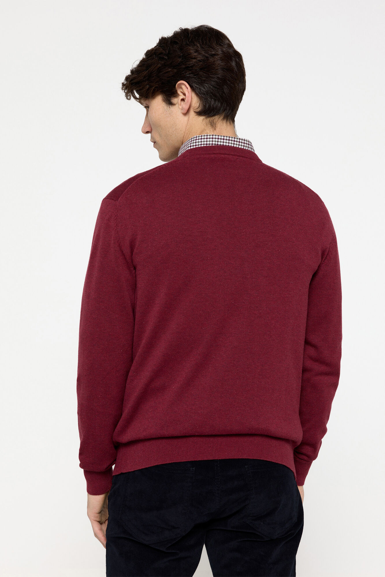 Pedro del Hierro Jersey B&aacute;sico Pedro Del Hierro Granate