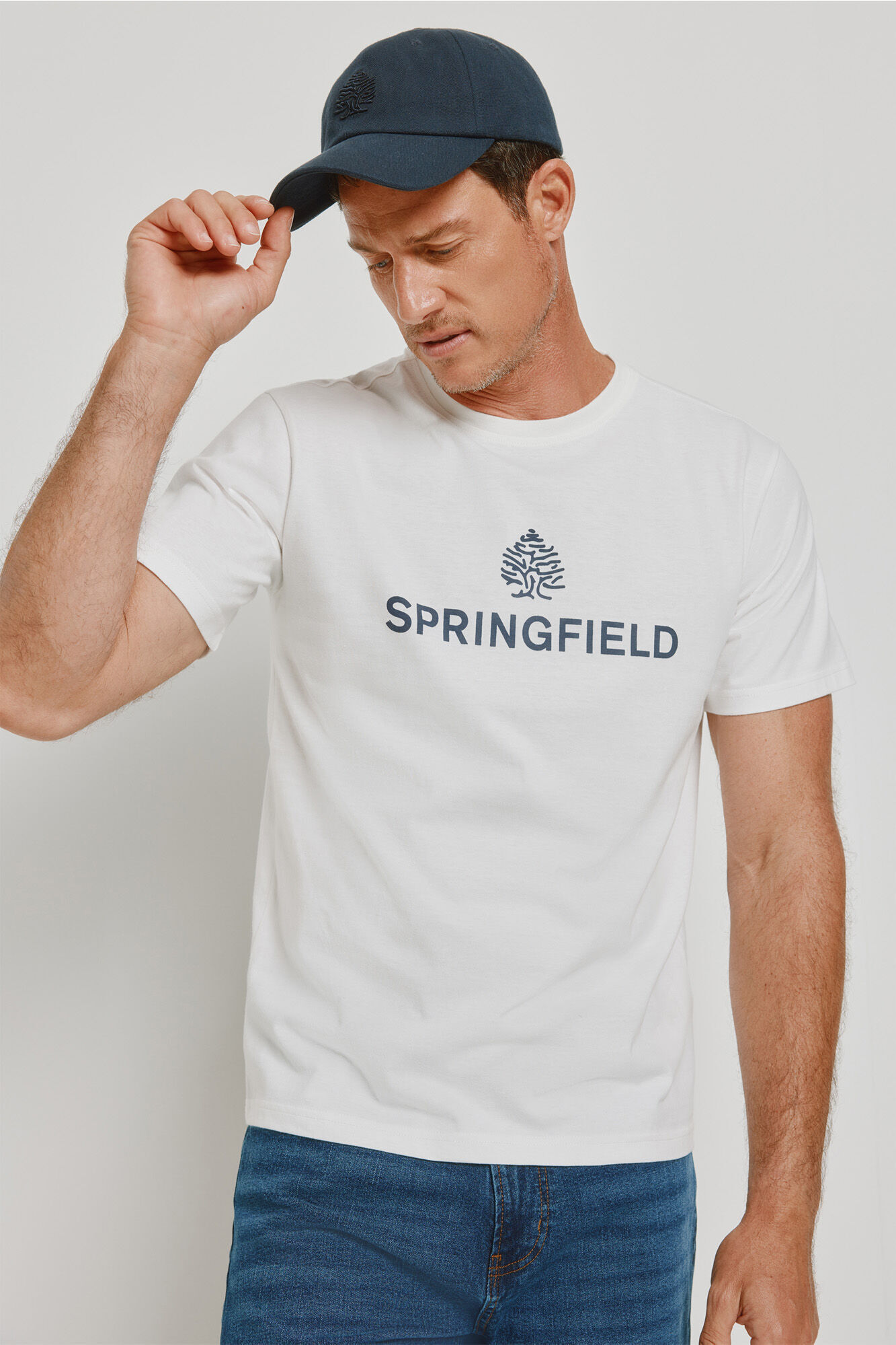 Springfield Playera de manga corta