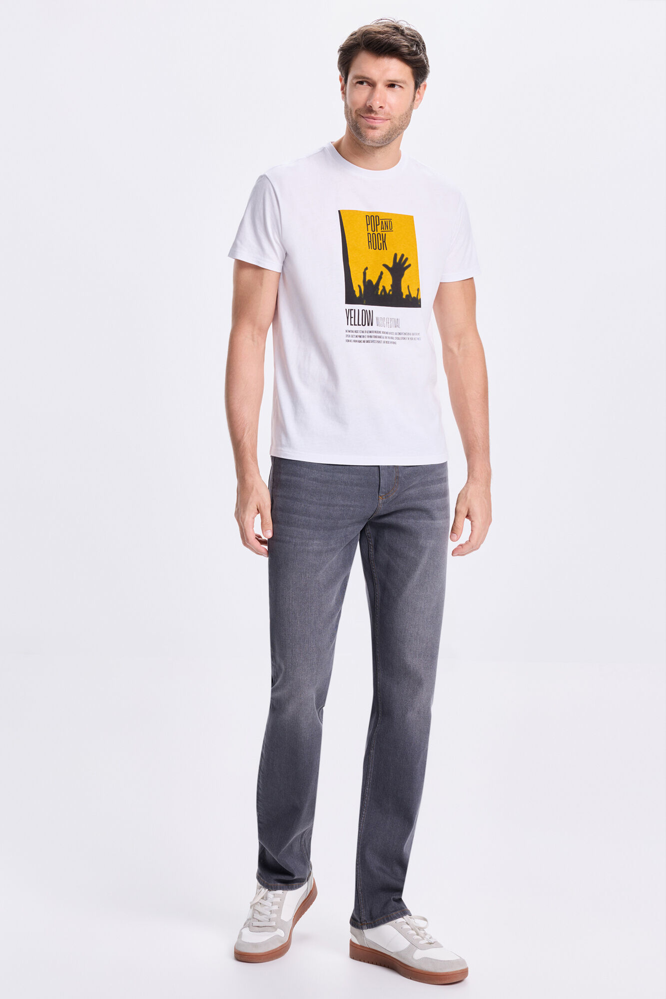 Milano Playera estampada Blanco