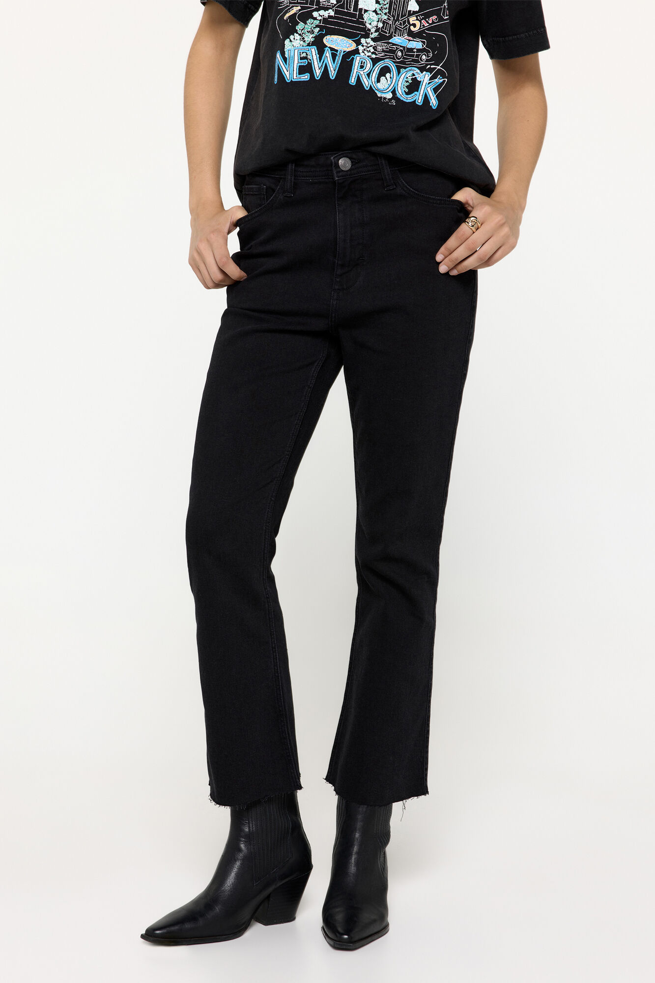 Milano Pantal&oacute;n Denim Mini Flare