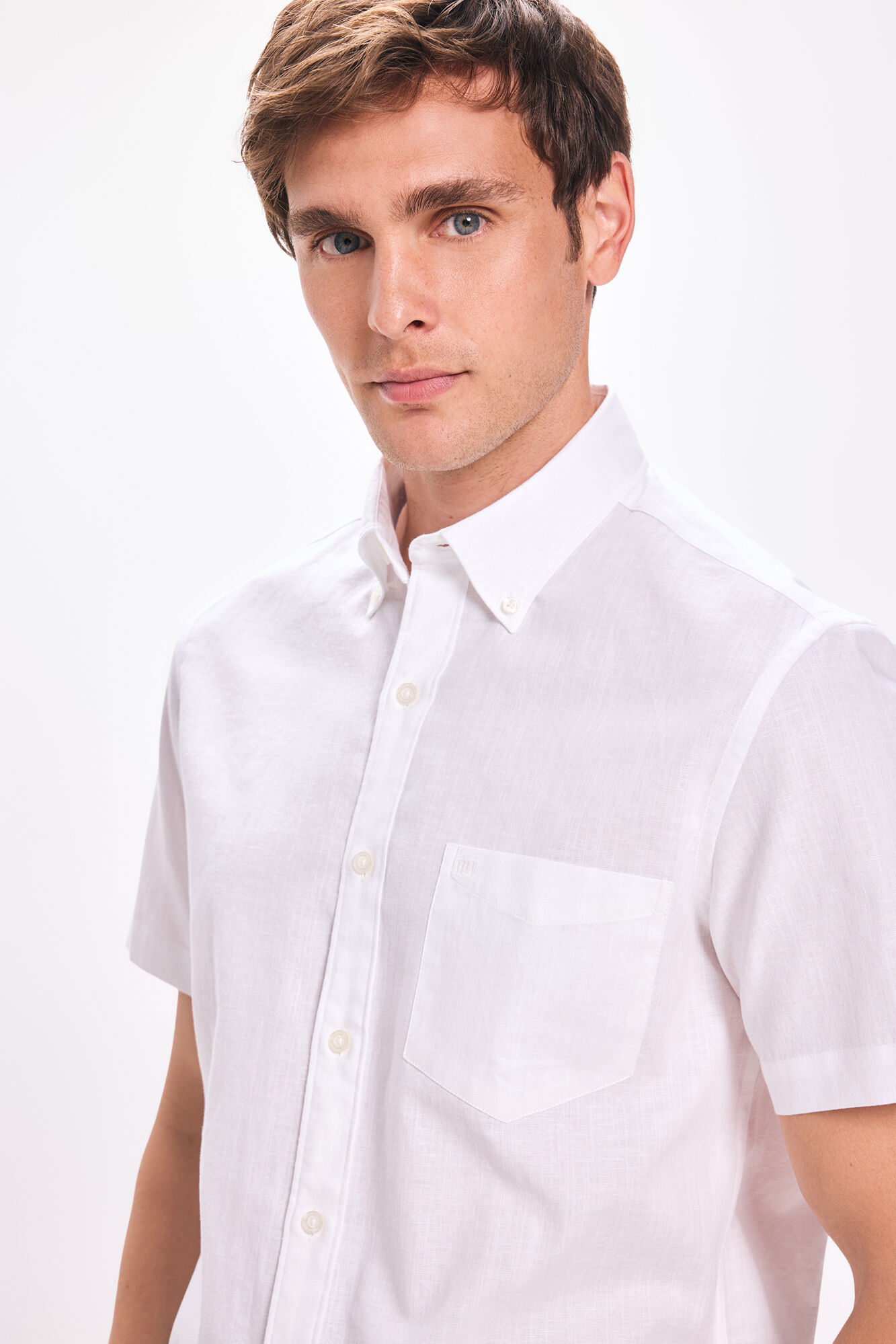 Pedro del Hierro Camisa de lino Pedro Del Hierro