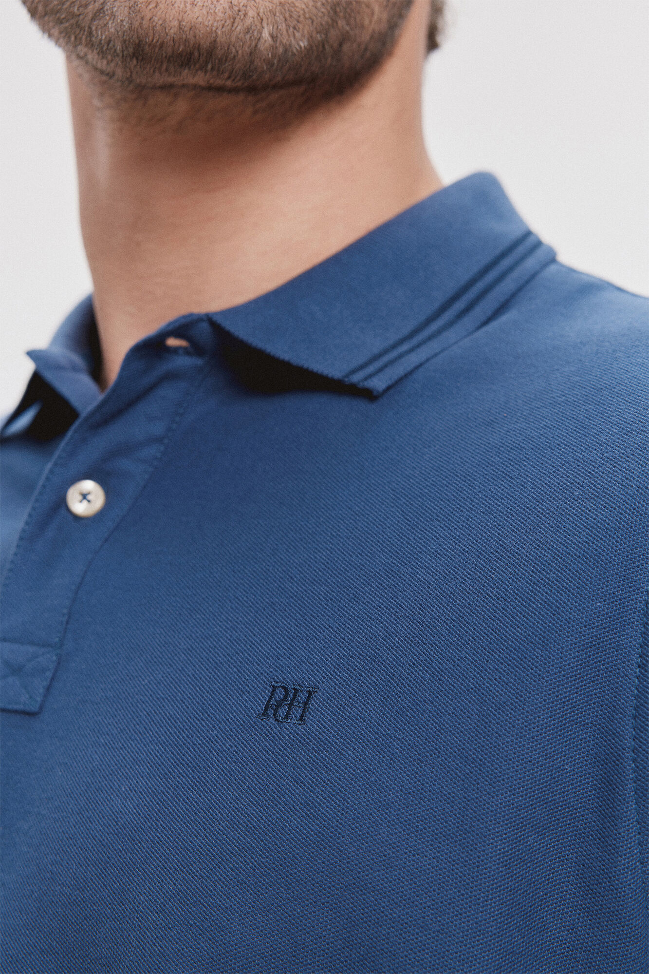 Pedro del Hierro Polo Tips Pedro Del Hierro Azul Oscuro