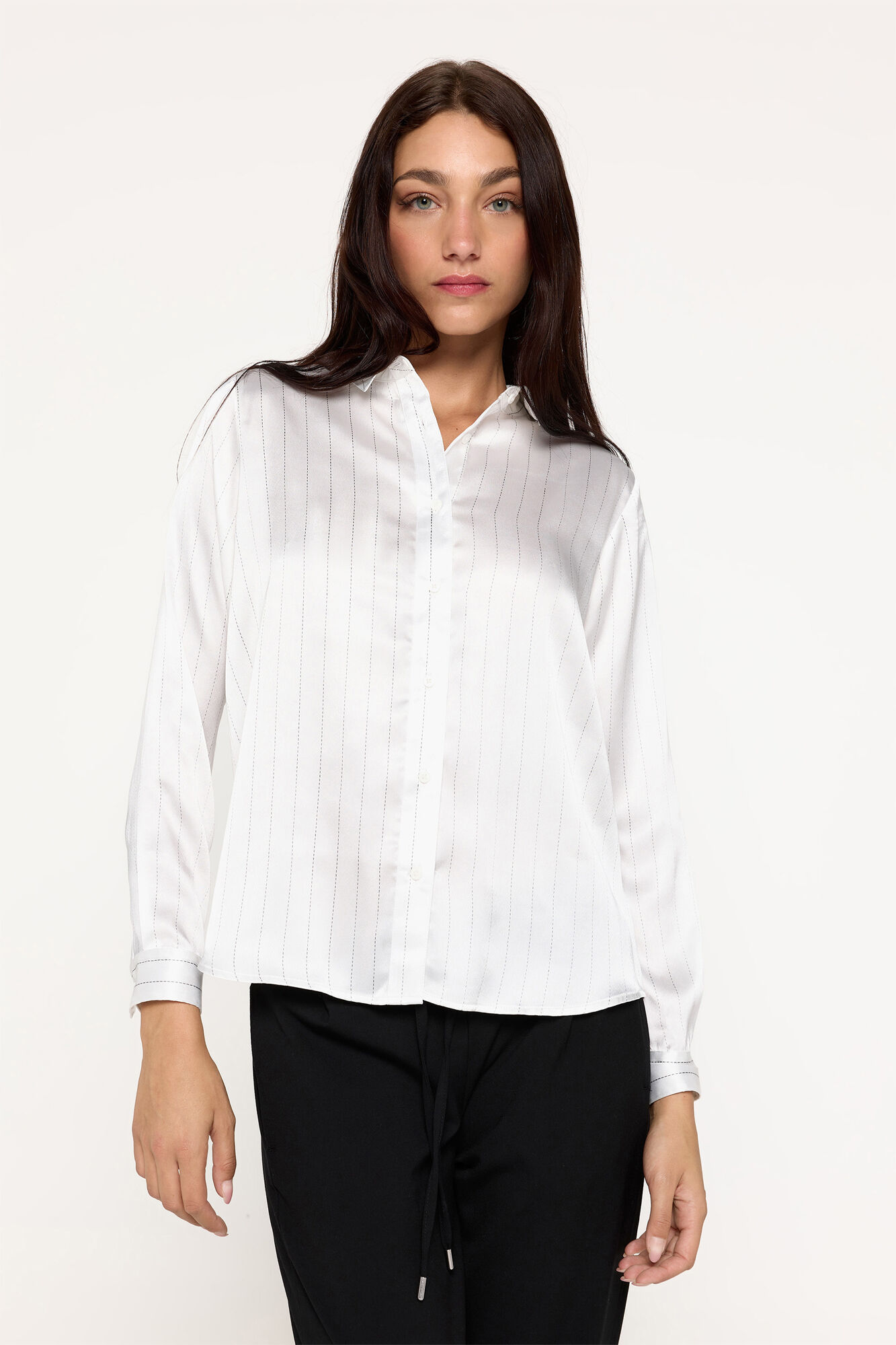 Milano Camisa Satinada Print