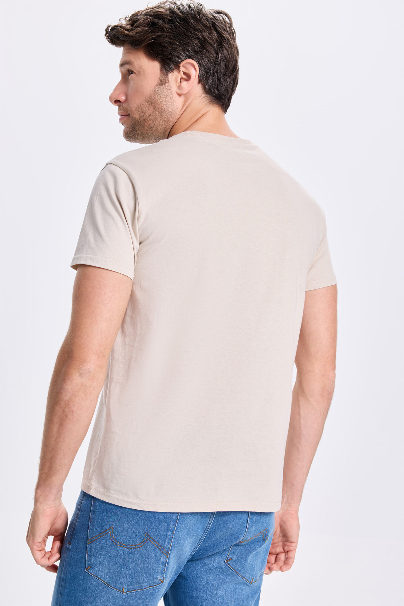 Milano Playera estampada Beige