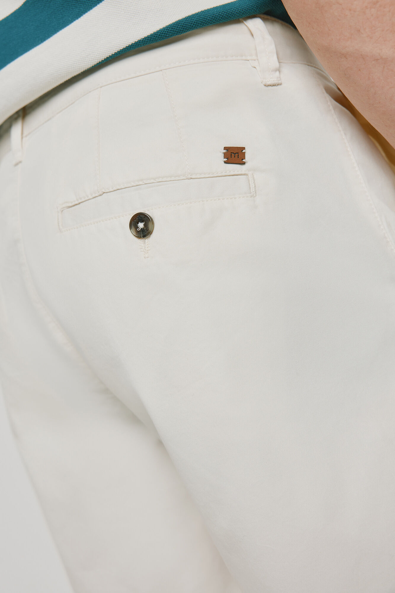 Milano Bermuda lisa Beige
