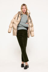 Milano Pantal&oacute;n cinco bolsillos pana Kaki Oscuro