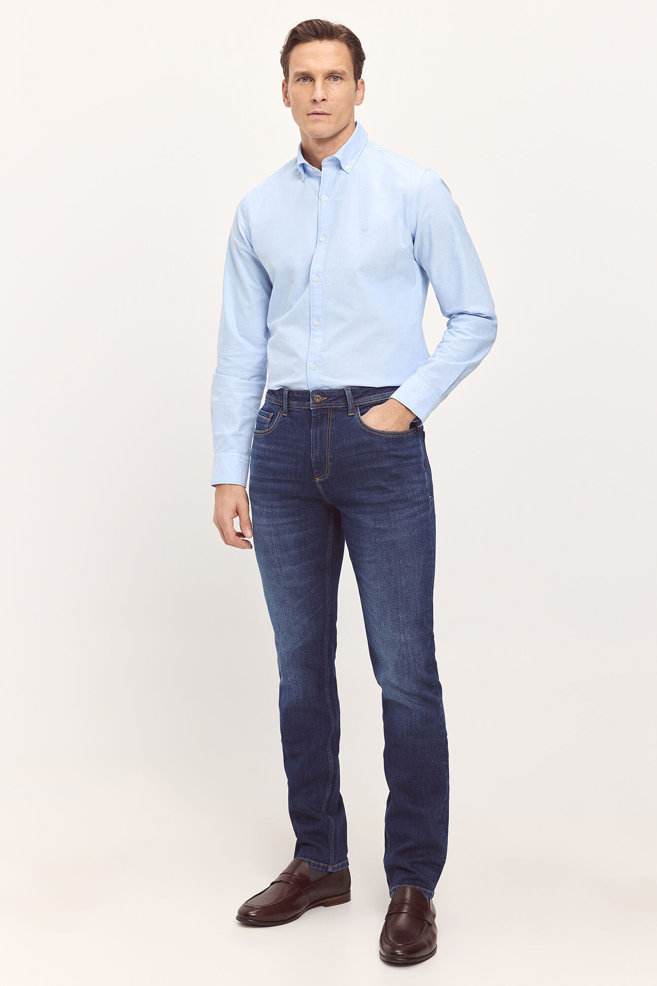 Pedro del Hierro Pantal&oacute;n Denim Slim PDH