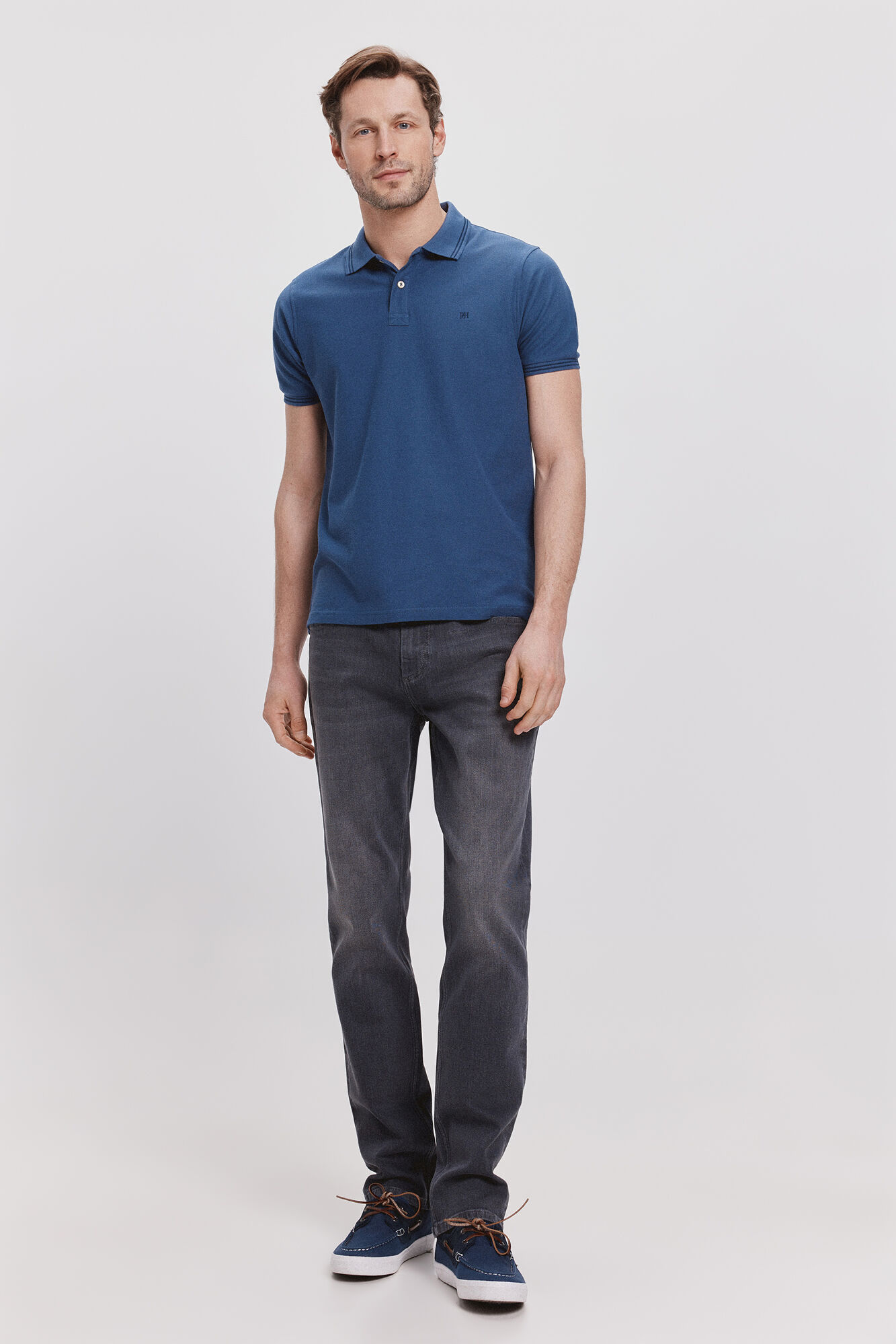 Pedro del Hierro Polo Tips Pedro Del Hierro Azul Oscuro