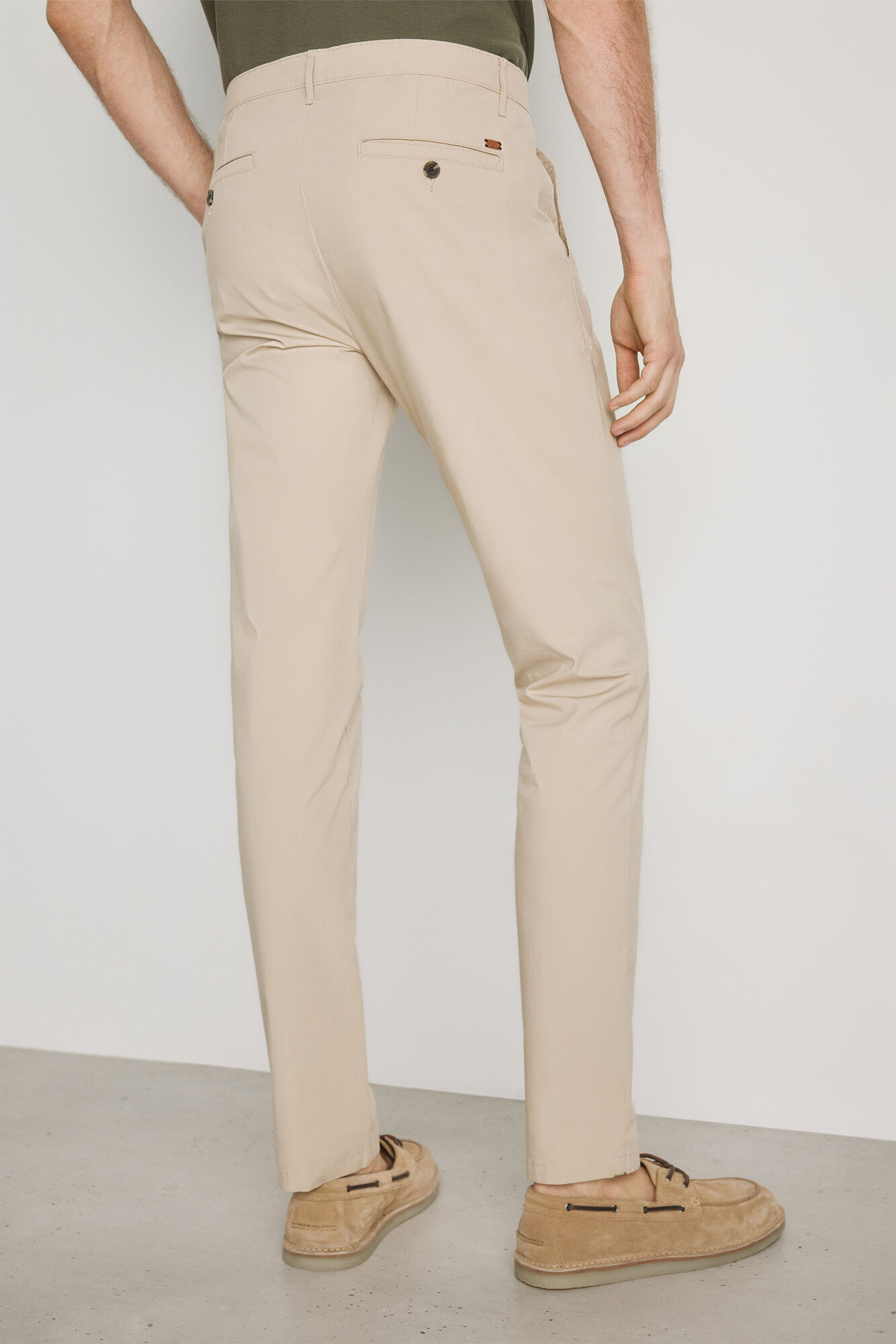 Milano Pantal&oacute;n chino slim Beige