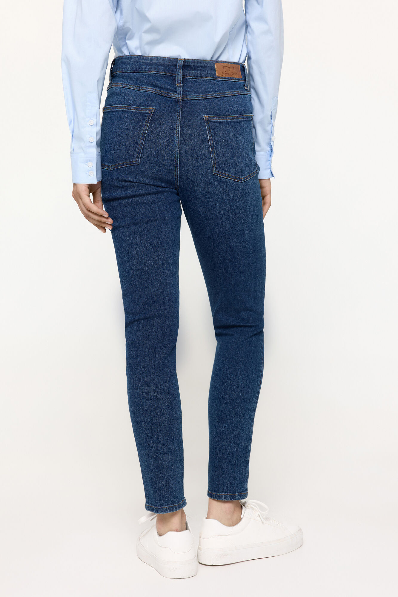 Milano Pantal&oacute;n Denim Skinny Navy