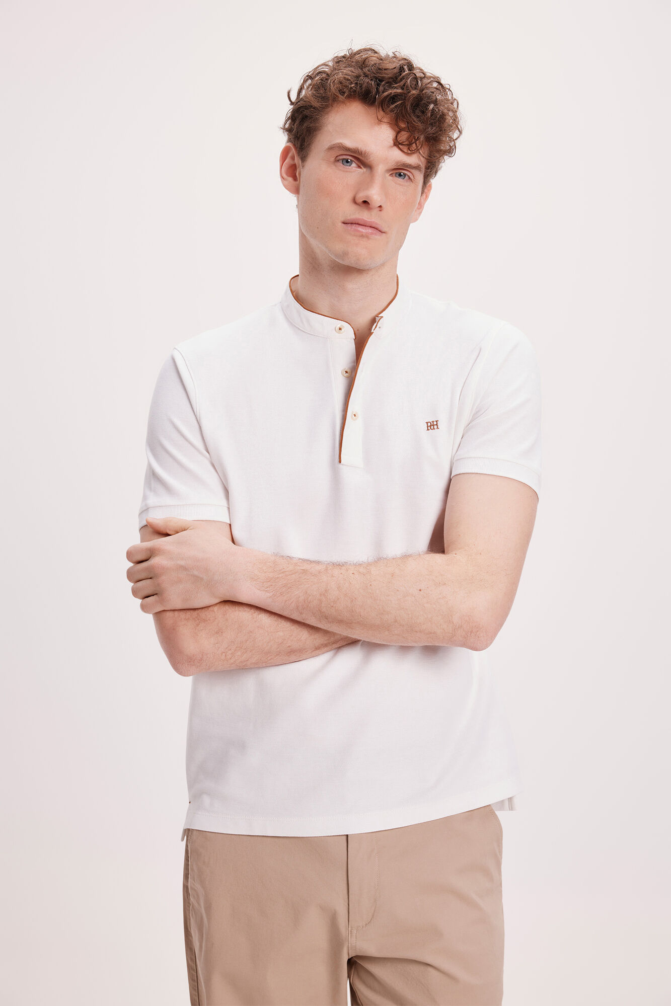 Pedro del Hierro Polo Mao PDH Blanco