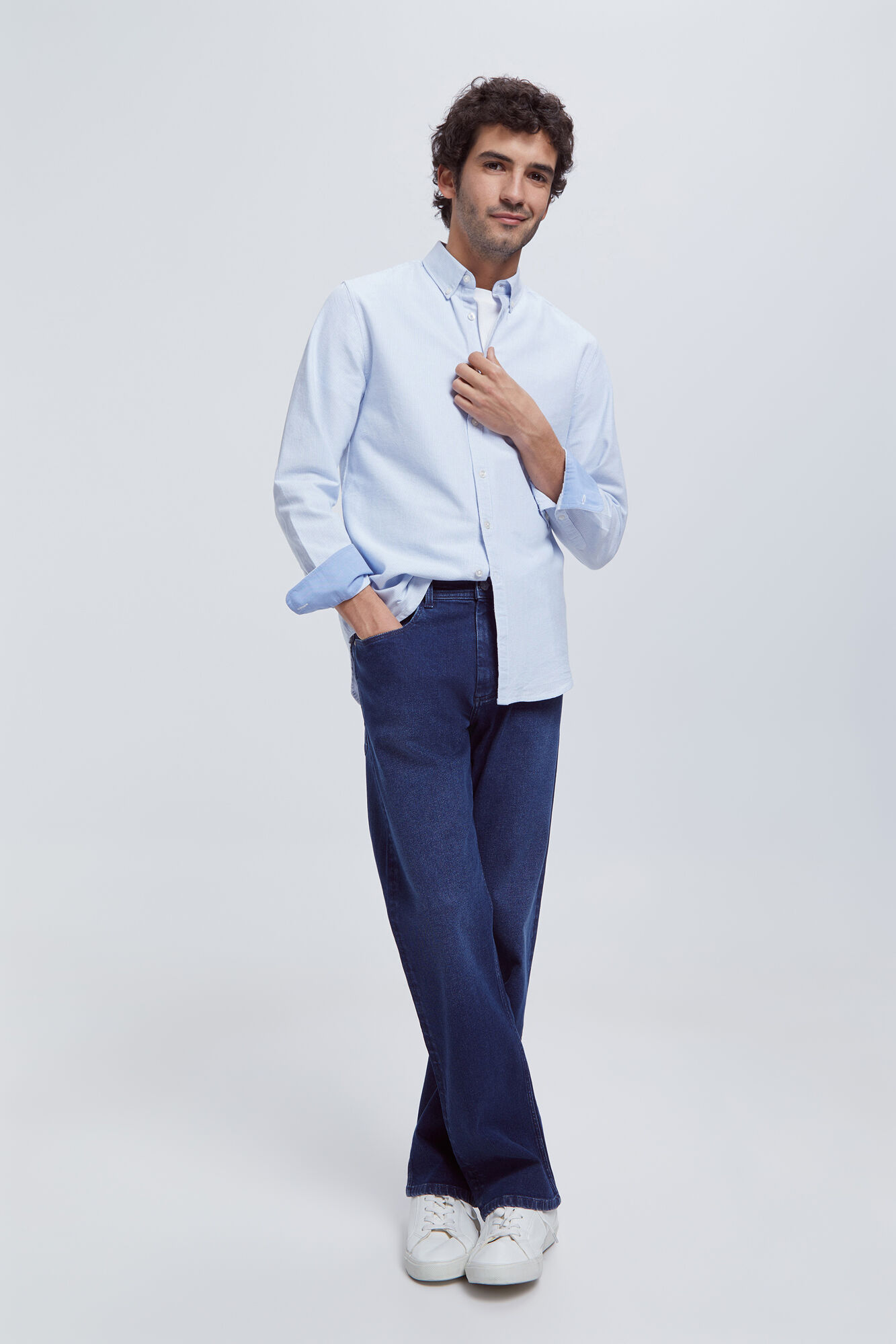 Milano Pantal&oacute;n Denim Relaxed