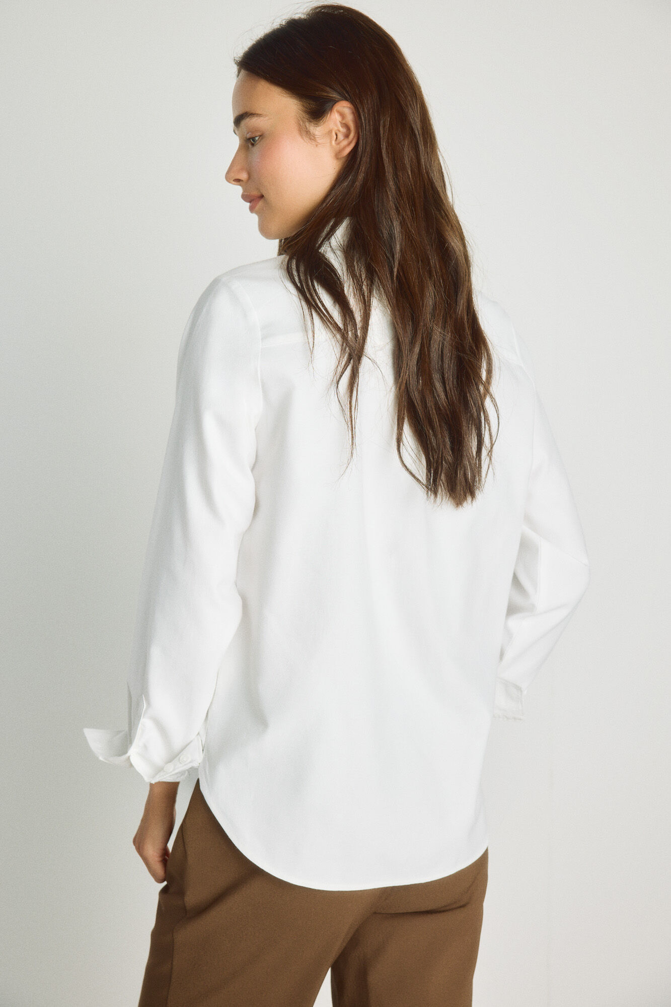 Milano Camisa oxford Blanco