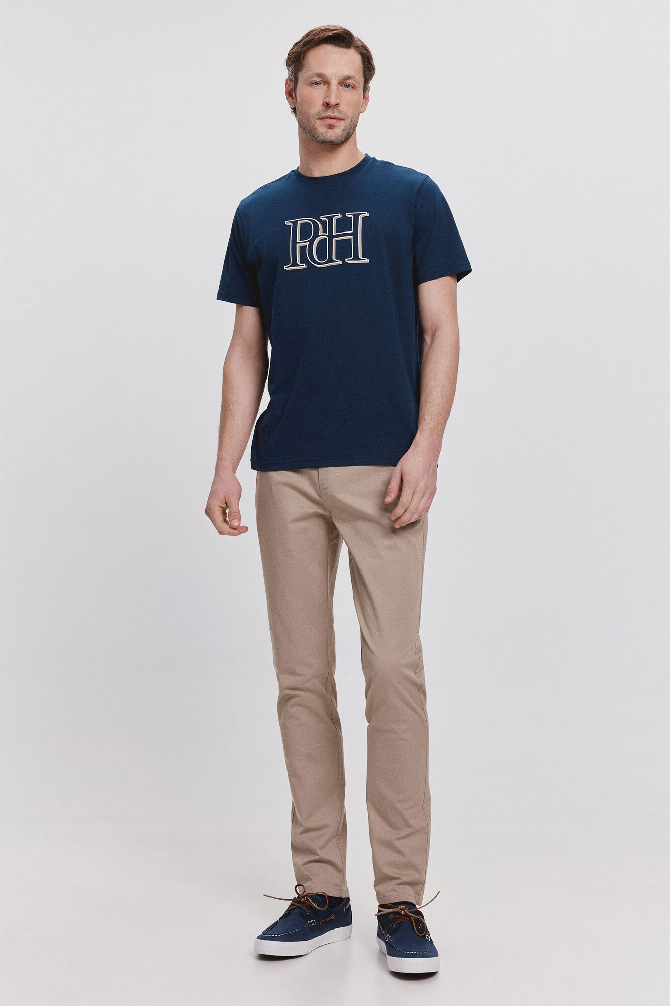 Pedro del Hierro Camiseta Logo Pedro Del Hierro Navy