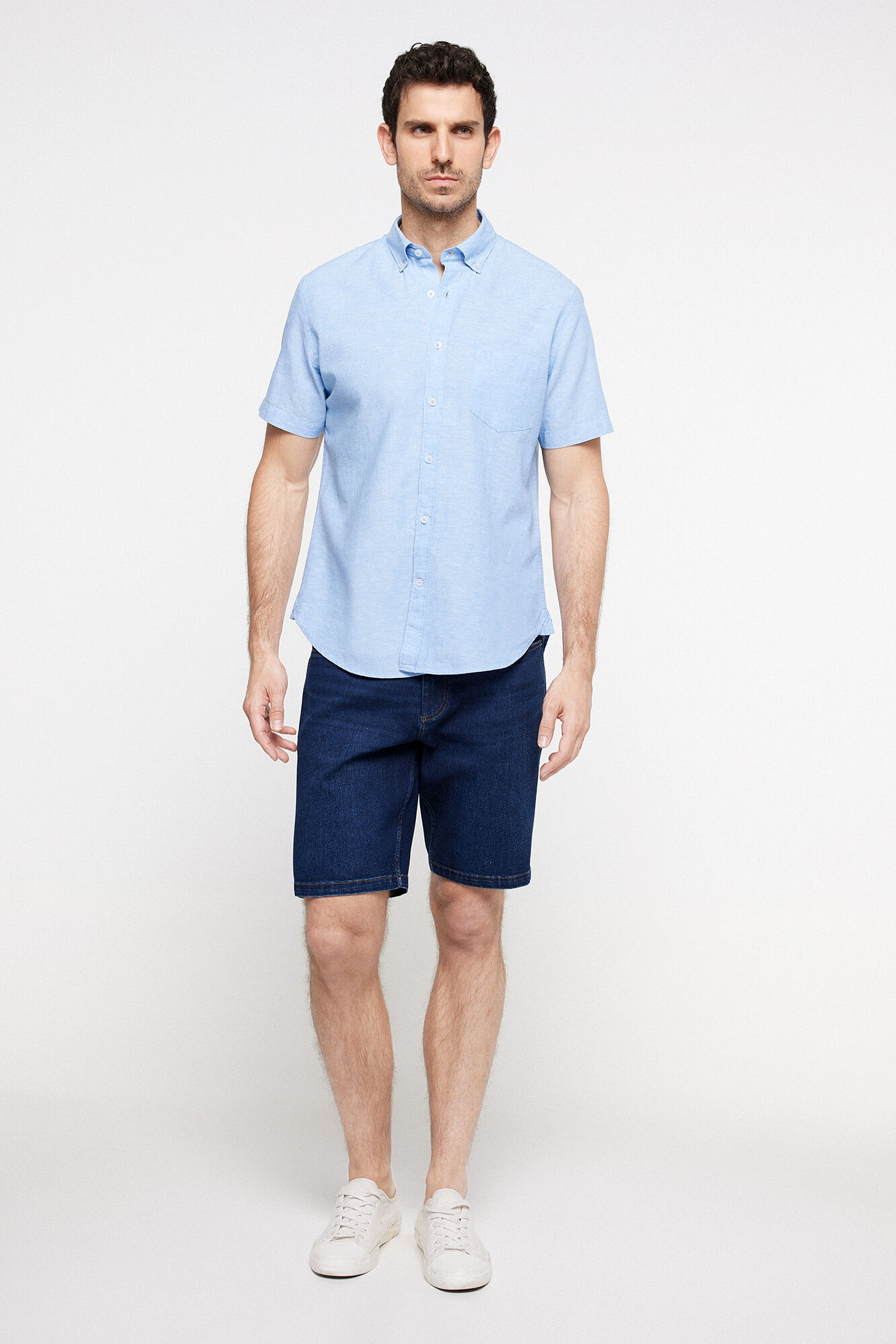 Pedro del Hierro Bermuda Denim Slim