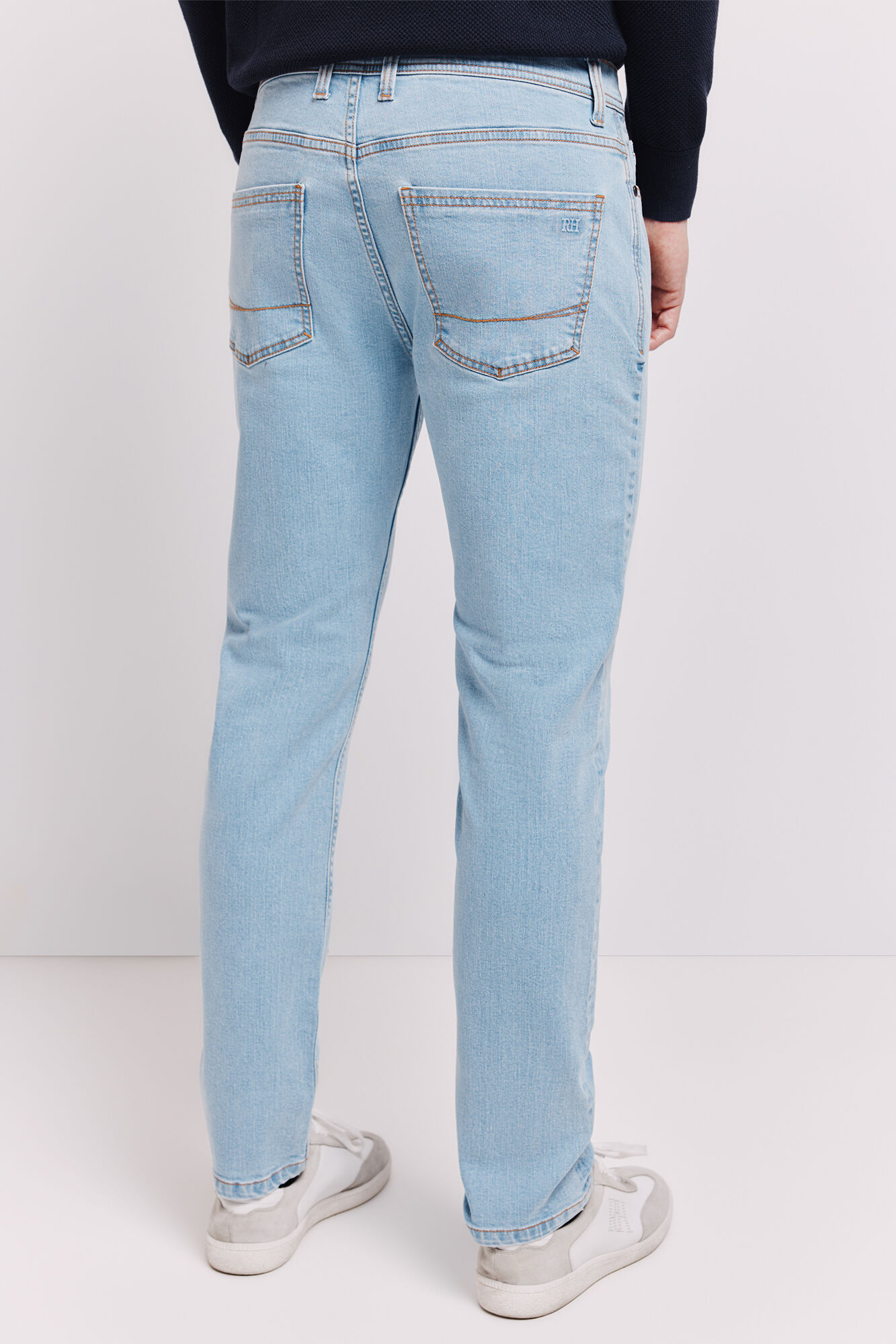 Pedro del Hierro Pantal&oacute;n slim fit de mezclilla Azul Claro