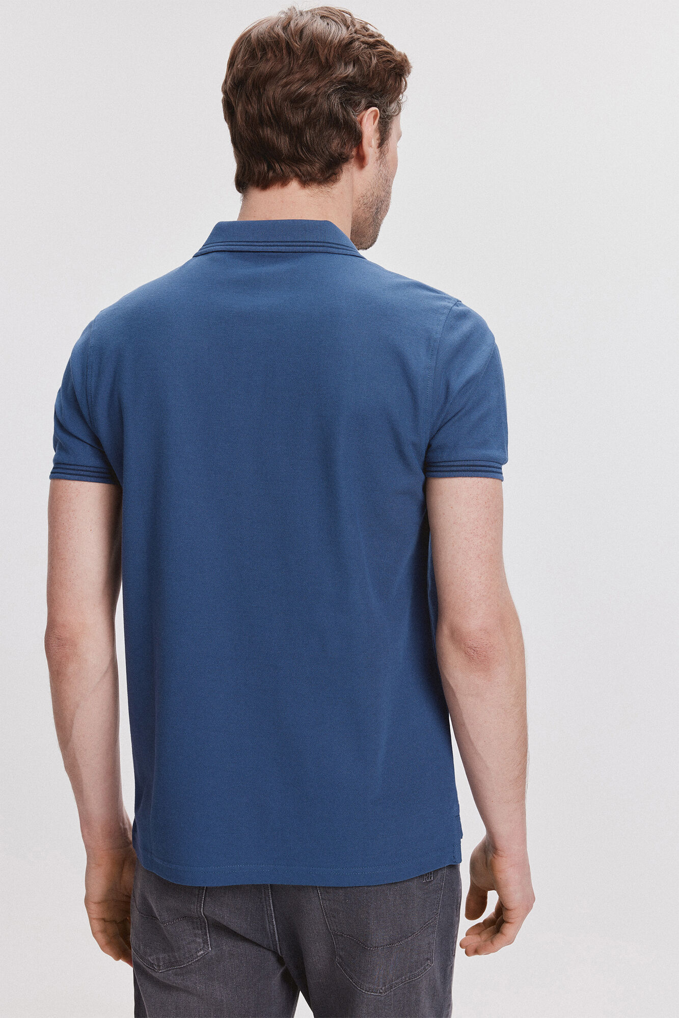Pedro del Hierro Polo Tips Pedro Del Hierro Azul Oscuro