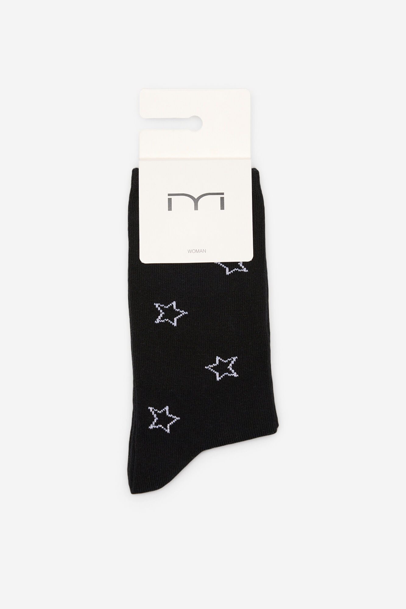 Milano Calcetines estampado estrellas lurex