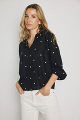 Milano Blusa manga larga Negro