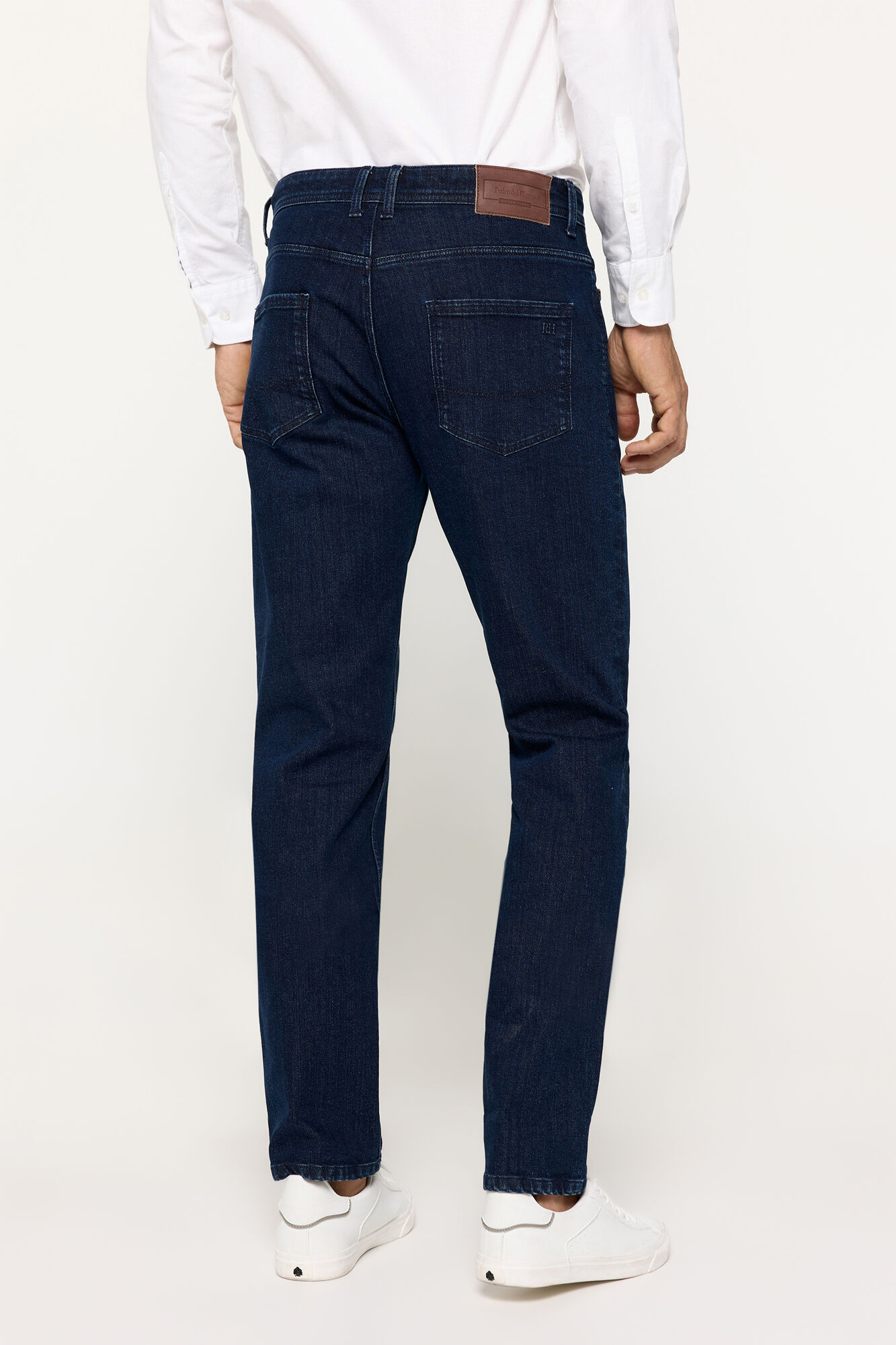 Pedro del Hierro Pantal&oacute;n Denim Regular Azul